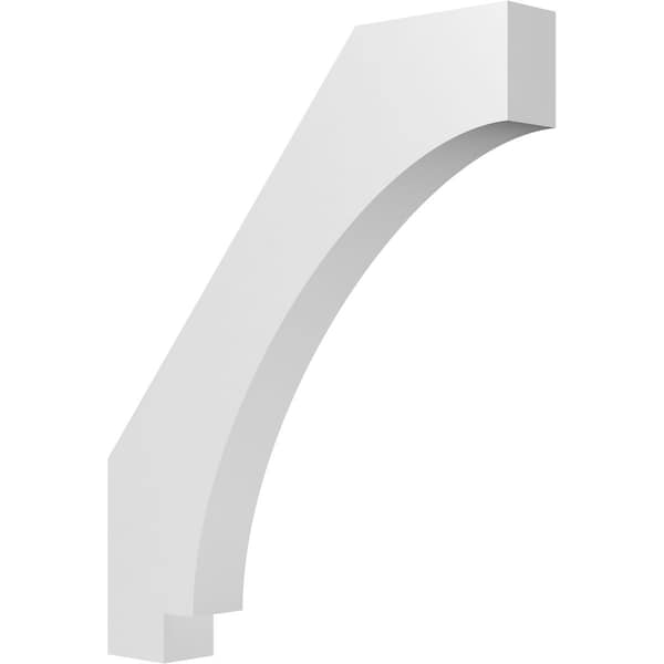 Ekena Millwork 4-in. W x 28-in. D x 34-in. H Imperial Architectural Grade PVC Knee Brace BRCP04X28X34IMP - main